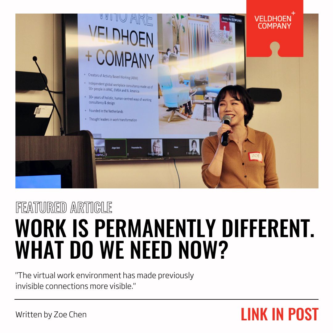 Hear from V+C's Zoe Chen 💡 on effective asynch collaboration as it hinges on communication, aligned norms for information-sharing, and #workplaceculture rooted in trust and outcomes.

Read more 👉 bit.ly/3SYI7nm

#FutureofWork #EmployeeEngagement #WorkplaceInnovation