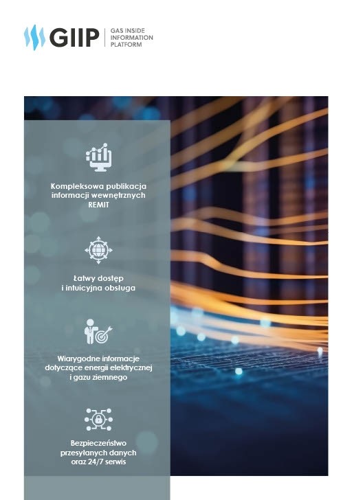 GAZ_SYSTEM's tweet photo. Gas Inside Information Platform (#GIIP) jest pierwszą w Polsce ogólnodostępną platformą do publikacji informacji wewnętrznych i komunikatów rynkowych. Pozwala ona wypełnić obowiązki nałożone przez #REMIT dotyczące integralności i przejrzystości hurtowego rynku #gazziemny i energii elektrycznej. Platforma prowadzona jest przez #GAZSYSTEM.
Więcej ➡https://t.co/zr8iZdtzpy