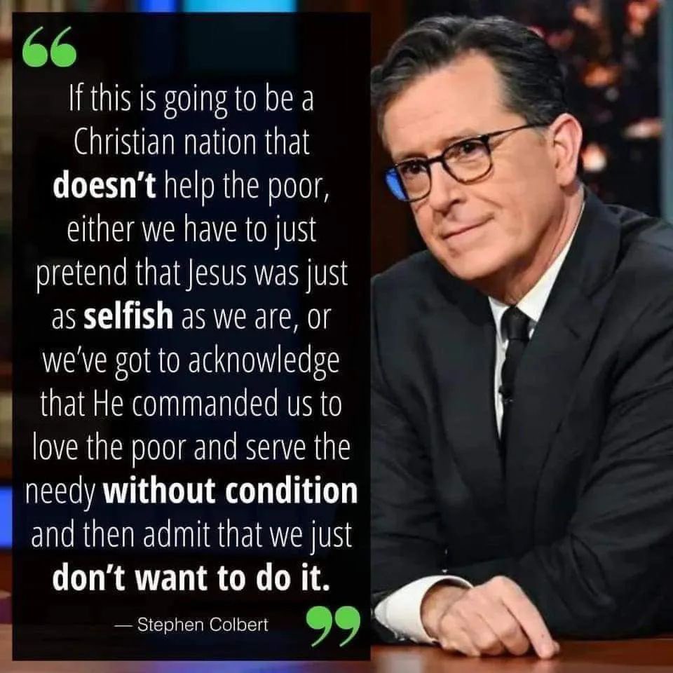 ZachWLambert's tweet photo. I wish Christians in America would worry a lot less about our nation being Christian and a lot more about our actions being Christlike. https://t.co/aHSw5Y5l1B