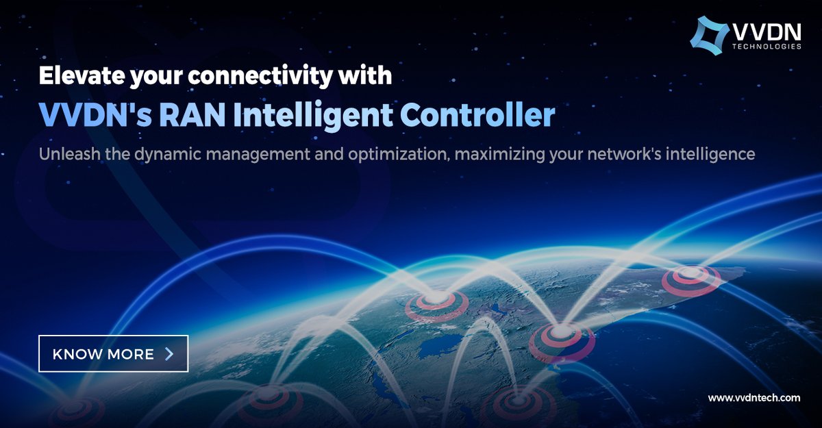 Enhance your network's operational efficiency and capacity by leveraging the cutting-edge RAN Intelligent Controller designed for modernized, disaggregated wireless networks. 
#RICRevolution #NetworkIntelligence #ConnectivityElevated #FutureReadyNetwork #SmartRAN