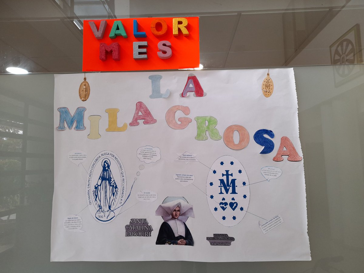 Hoy en la Obra Social Marillac celebramos a Santa Catalina Labouré! En este día rememoramos las apariciones de la Virgen María y el origen de nuestra Medalla Milagrosa 🤗