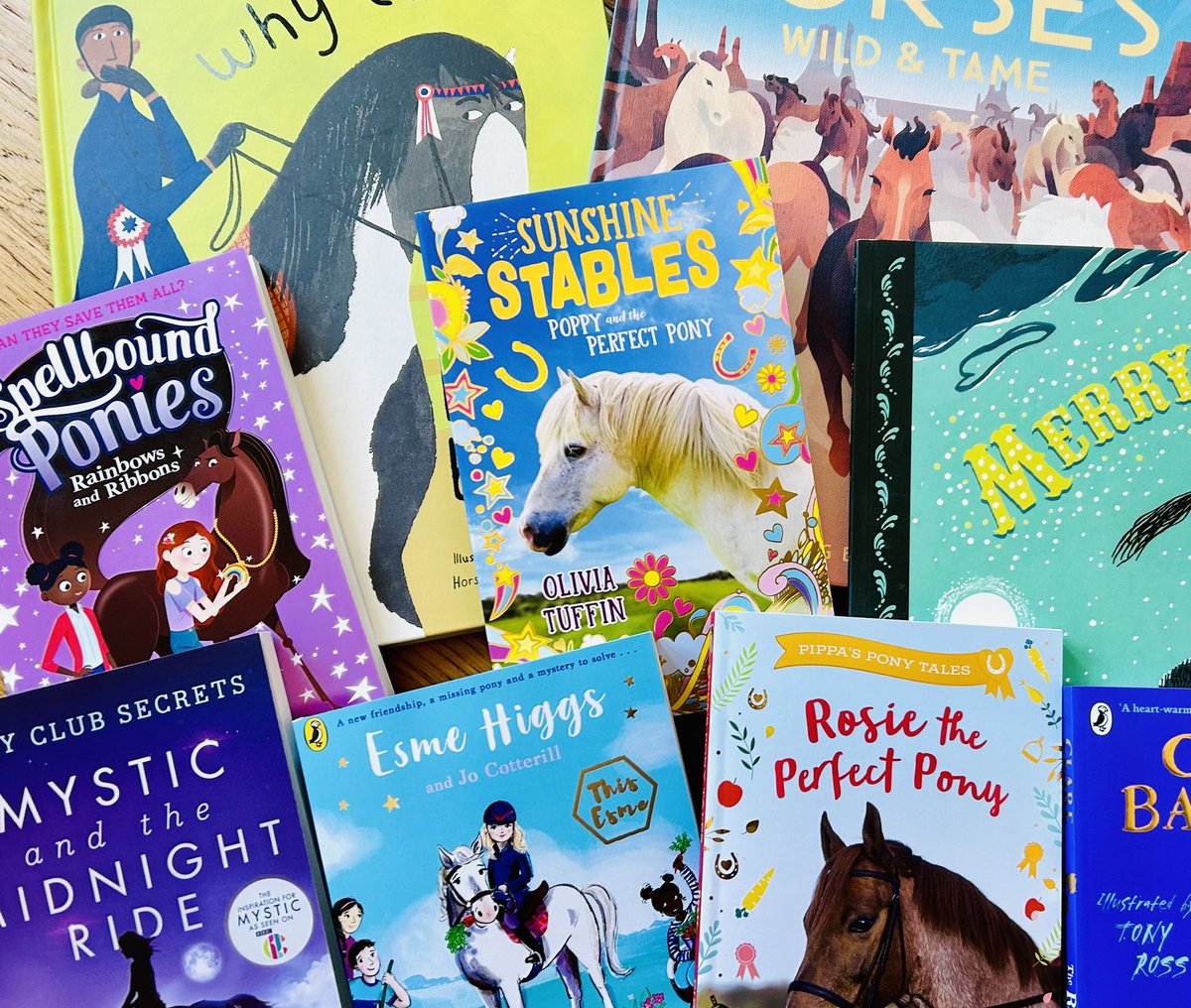 These beauties have been galloping out to our review panel over the past few weeks.

A good, stable selection here. It’s not too hard to guess the mane theme!
(Sorry for trotting out the puns, we’ll rein it in now).

👀🐎 Keep an eye out for our themed booklist coming soon!