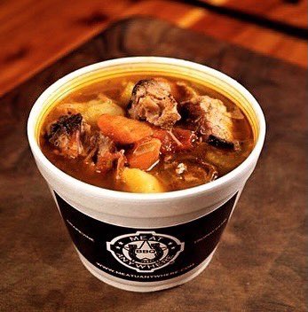 MUA Tuesday Special &amp; long-awaited "Stewsdays" are back! Tuesday Chicken Combo is a 1/2 Smoked Chicken, 2 Sides and 6 Rolls for $18+tax. And you've been asking for it, so it's back! BURNT END STEW. Pre-order at meatuanywhere.com
 #bestbreakfasttacos #dmagazine #bestbrisket