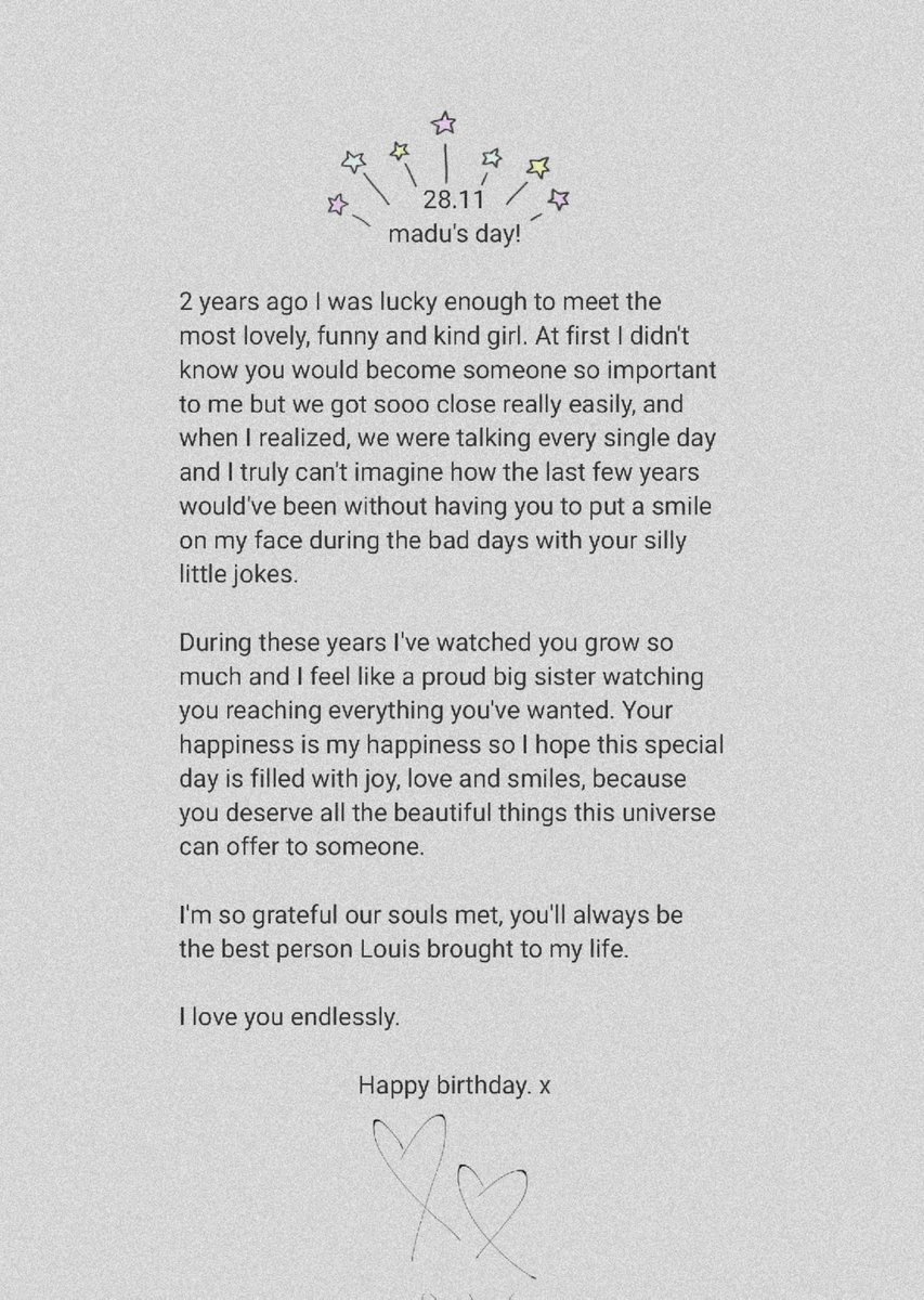 happy birthday to my fav person 

i love you <a href="/lwtsturday/">madu ☆</a> ✨🩷