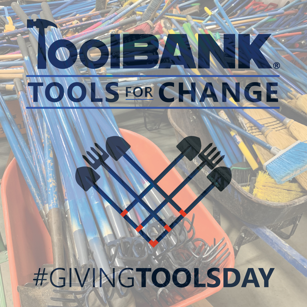 Happy Giving Tools Day! As you're scrolling through your feeds and digging yourself out of your emails, we hope you will consider a gift to ToolBank USA this #GivingTuesday. Donate now at: ow.ly/33cm50QapE5
