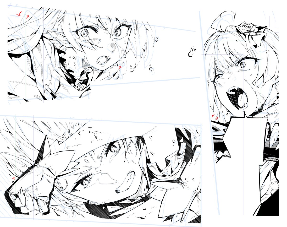 良い顔描けた 