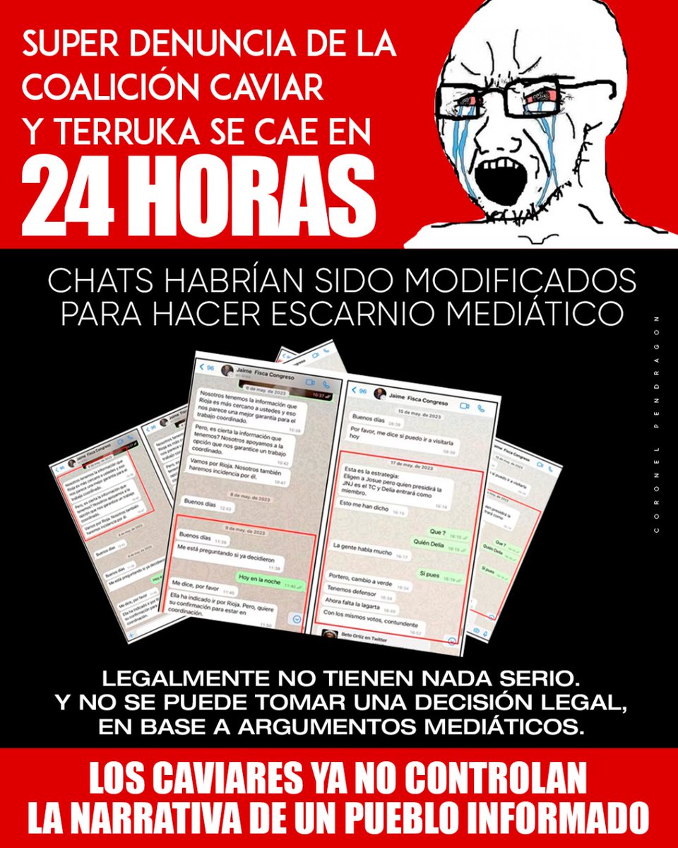 Luishid07612826's tweet photo. ⚠️#LOULTIMO⚠️ Ya es oficial la destitución de la fiscal Barreto, en breve será destituido el demente JDP y será publicado el acuerdo con Odebrecht para q todo el Perú sepa en manos de quienes hemos estado !! https://t.co/ZIqbkmCppC