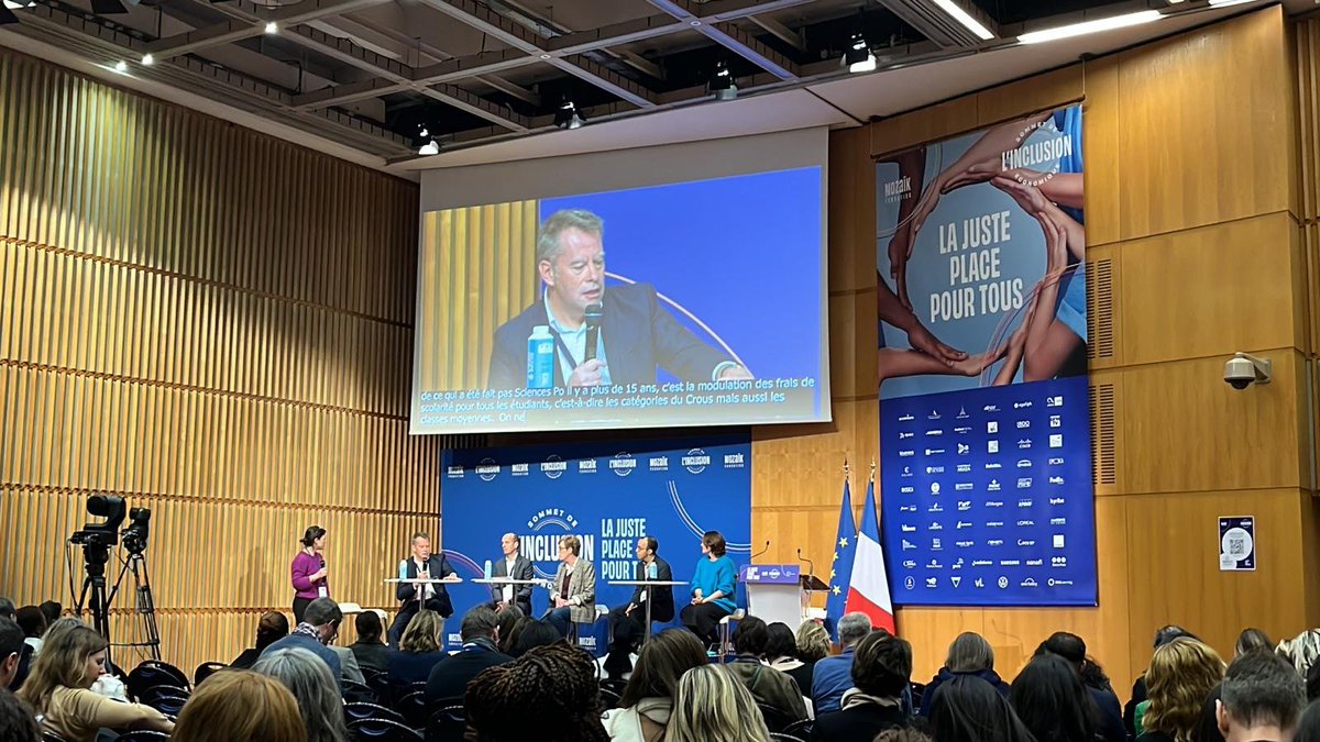 Sommet de l’Inclusion Économique (@sommetinclusion) on Twitter photo <a href="/vsalmen/">Virginie Salmen</a> @ViensVoirMonTaf <a href="/JeanCharroin/">Jean Charroin</a> <a href="/ESSCA_Ecole/">ESSCA</a> @imt_bs <a href="/SeverineLeBa/">Séverine Lèbre-Badré</a> <a href="/KPMG_France/">KPMG France</a> <a href="/lfourot/">fourot loic</a> <a href="/AscenciaBS/">ASCENCIA Business School</a> <a href="/KPMG/">KPMG</a> "Notre gouvernance a pris des décisions stratégiques structurantes ces derniers années : accessibilité, volonté, autonomie, #inclusion, #diversité. Le plus important, c'est qu' au sein des équipes, tout le monde partage les mêmes valeurs." <a href="/JeanCharroin/">Jean Charroin</a> <a href="/ESSCA_Ecole/">ESSCA</a> 🤝 <a href="/vsalmen/">Virginie Salmen</a> @ViensVoirMonTaf <a href="/JeanCharroin/">Jean Charroin</a> <a href="/ESSCA_Ecole/">ESSCA</a> @imt_bs <a href="/SeverineLeBa/">Séverine Lèbre-Badré</a> <a href="/KPMG_France/">KPMG France</a> <a href="/lfourot/">fourot loic</a> <a href="/AscenciaBS/">ASCENCIA Business School</a> <a href="/KPMG/">KPMG</a> "Notre gouvernance a pris des décisions stratégiques structurantes ces derniers années : accessibilité, volonté, autonomie, #inclusion, #diversité. Le plus important, c'est qu' au sein des équipes, tout le monde partage les mêmes valeurs." <a href="/JeanCharroin/">Jean Charroin</a> <a href="/ESSCA_Ecole/">ESSCA</a> 🤝