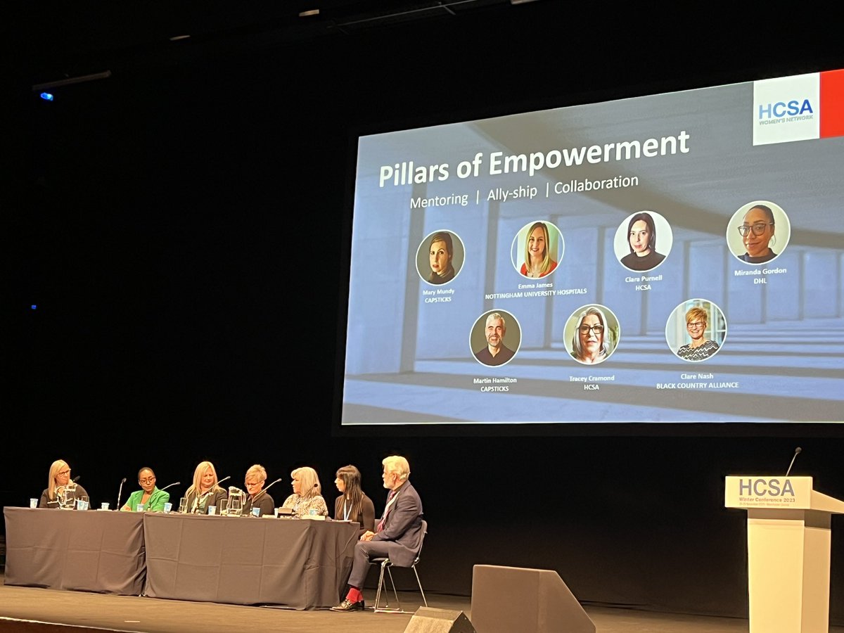 Big shout out to my colleagues from the @HCSAprocurement Women’s Network! Discussing the empowerment of all of us in the profession but particularly women who navigate the systems and cultures of the workplace. #liftasyouclimb