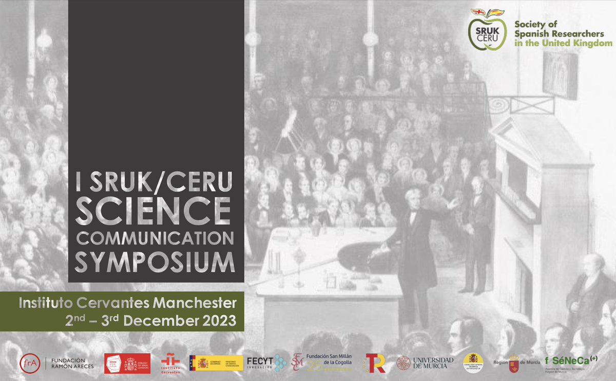 🍏The full program for the I SRUK/CERU Science Communication Simposium is ready!

Go to sruk.org.uk/ceru-events/i-… and discover everything we have prepared!

🎫🔴Deadline for tickets has been extended to the 30th! Last tickets available! Go and get them!

💷Microgrants available!😜