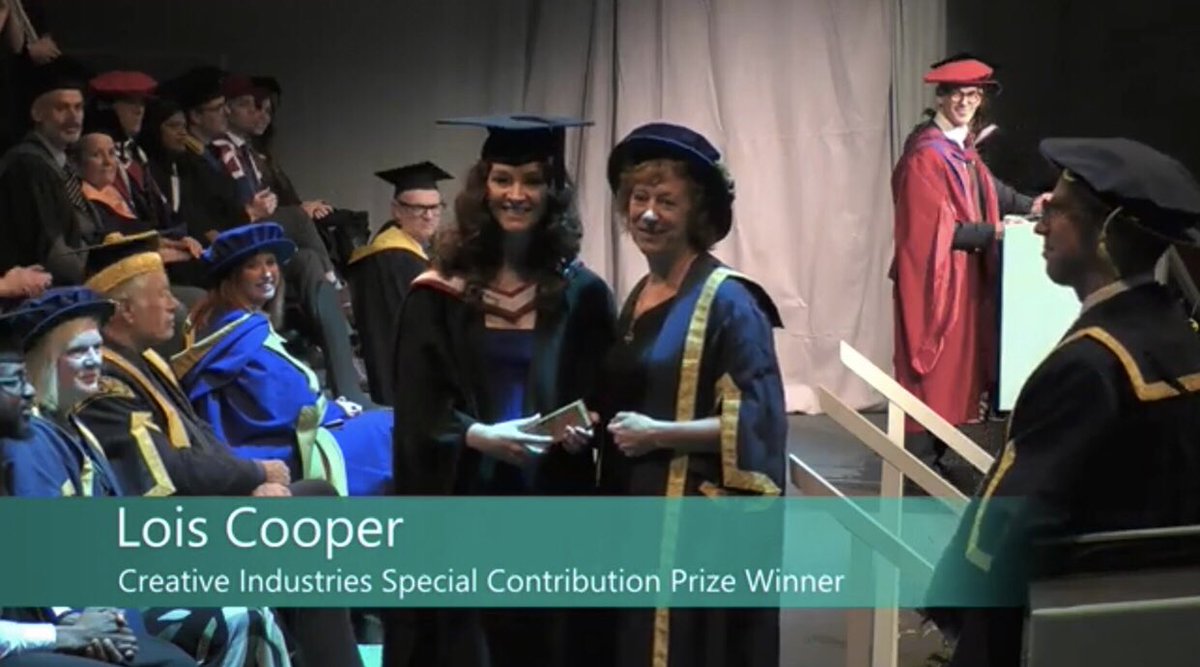 LoisCooper02's tweet photo. I have officially graduated from the University of Gloucestershire with a first class degree in Journalism. 

I am also honoured to have been presented with the Creative Industries Special Contribution award.

Congratulations to everyone! ⭐️ 
#graduate2023 #uniofglos @uniofglos https://t.co/WXBmVhT676