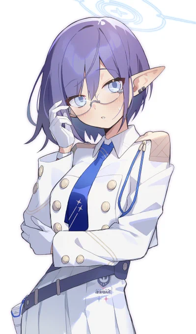 眼鏡アオイ #ブルアカ #BlueArchive