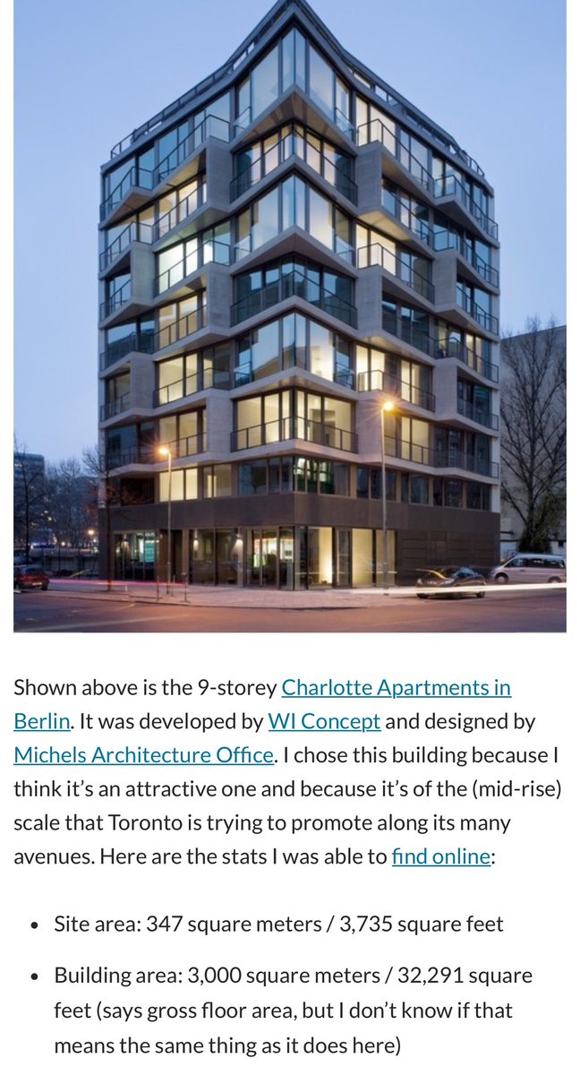 JShamess's tweet photo. We need to allow more small lot development with zero lot lines in avenues and urban areas. 

Many streets have a plethora of 30’ x 100’ site areas and < 5,000 SF lots. 

This would open up significant amount of new housing possibilities. 

This article @donnelly_b is a great breakdown of a project in Germany with a 3,735 SF site as an example. 

But we need a changes on zoning and site plan requirements to allow for incremental cost to make financial sense.