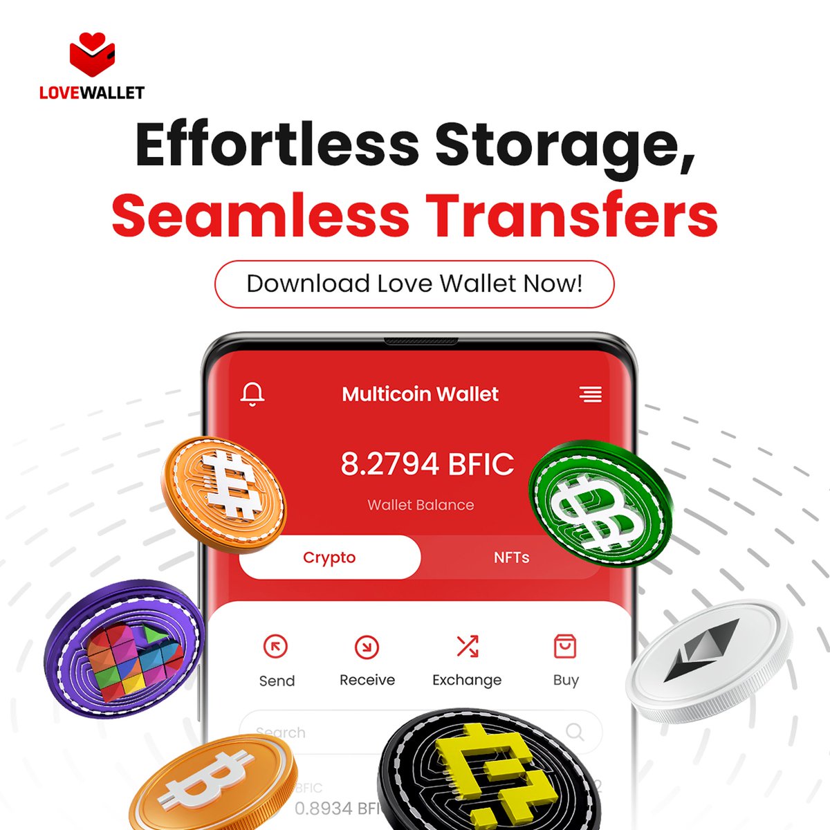 ItsLoveWallet's tweet photo. Experience the simplicity of crypto storage and seamless transfers with #LoveWallet 

Your crypto journey starts here.

#financialfreedom #money #business #investment #financialliteracy #investing #financialplanning #financialadvisor #trading #stockmarket #entrepreneur https://t.co/EkHlCu0znB