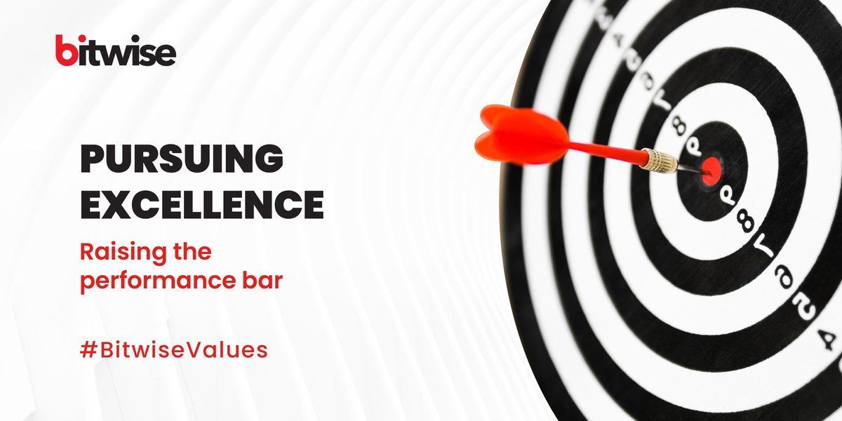 Bitwise_Updates's tweet image. At Bitwise, we relentlessly pursue excellence, setting higher goals and exceeding expectations.

Explore Bitwise values, visit: bit.ly/46v1UxL

#BitwiseValues #LifeAtBitwise