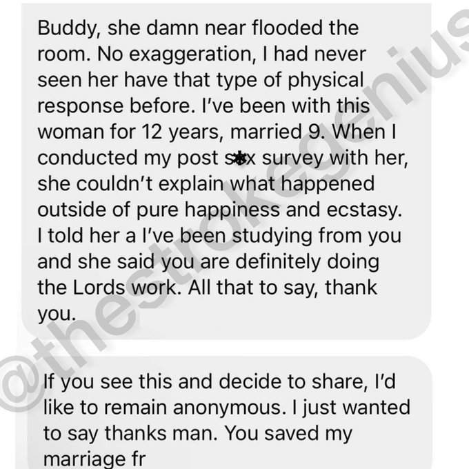 TESTIMONIALS FROM MALE SUBSCRIBERS:  This changed everything for them: https://t.co/gKSbd1tkf4 https://t