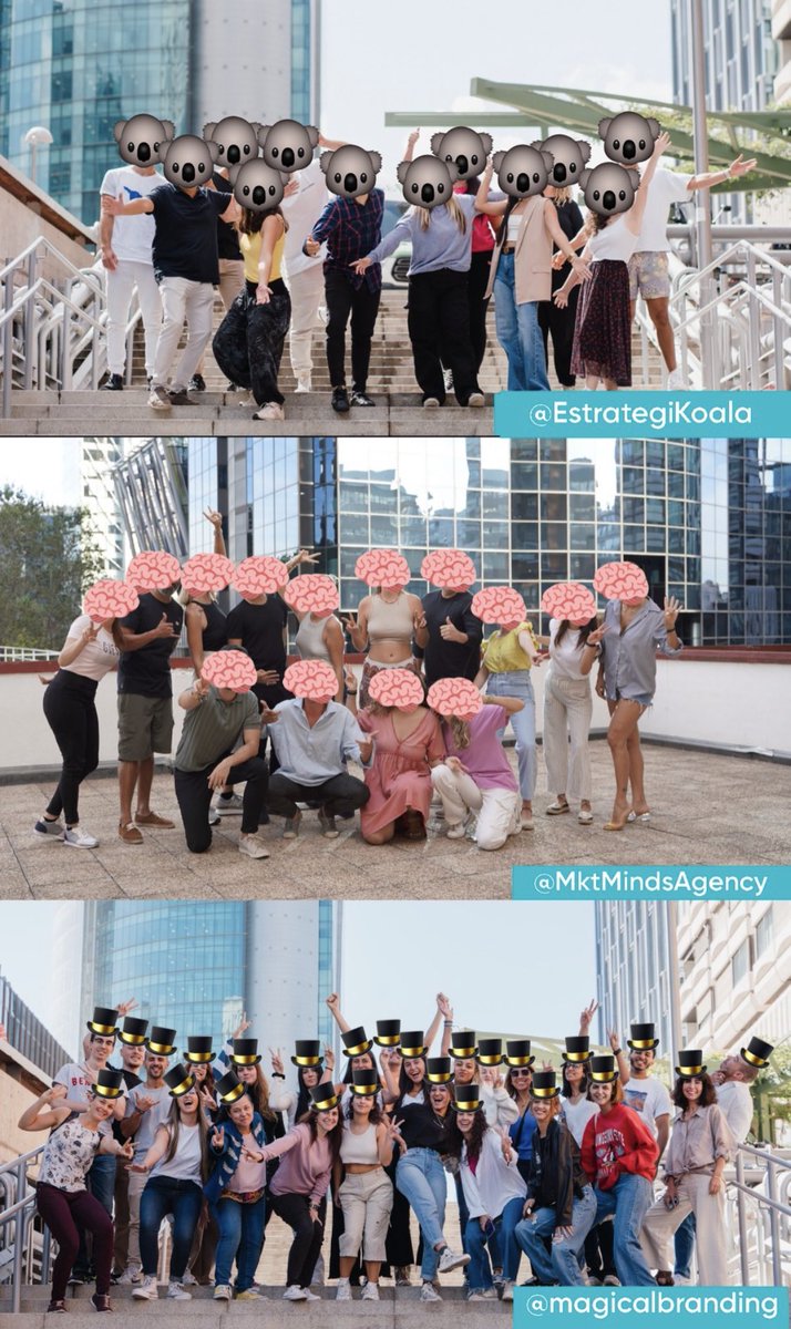 El próximo jueves 30 de noviembre de 19h a 21h los alumnos de los equipos <a href="/EstrategiKoala/">EstrategiKoala🐨</a> <a href="/MktMindsAgency/">Marketing Minds Agency | Agencia de Marketing</a> y <a href="/magicalbranding/">Magical Branding</a> hacen su presentación de agencia en la trastienda de @aulacm

Estamos seguros de la calidad de sus trabajos y del resultado. ¡Todos son muy cracks! 🚀