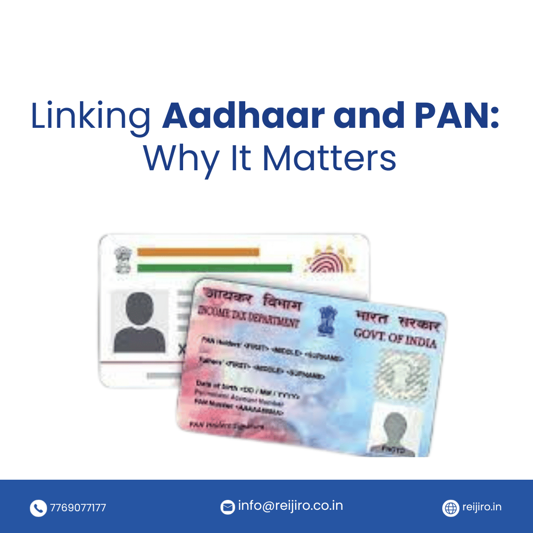 ReijiroNetwork's tweet photo. Unlocking the power of a secure digital identity! 🤝 Discover why linking your Aadhaar and PAN is more than just a connection—it's a key to seamless transactions and financial compliance. 🌐🔗
Read more https://t.co/oazMvOMNeo
#AadhaarPANLink #DigitalIdentity #FinancialSmartness https://t.co/uwLxVpgopq