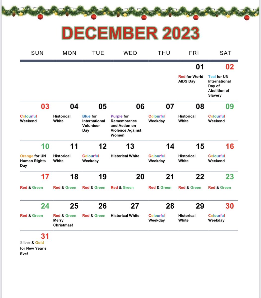 Welland Bridge 13 December Illumination Schedule