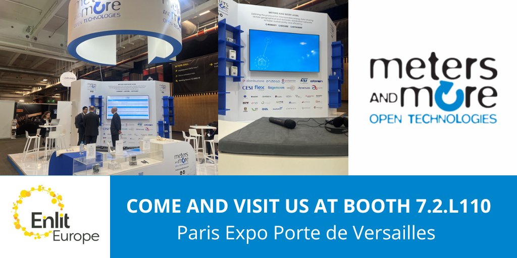 Enlit Europe has officially begun! We invite you to meet us and visit our booth located in Hall 7.2 booth number L110!
Over the three-day fair, we will be hosting 11 presentations from several of our members as well as a special cocktail networking event on Wednesday 29 at 17:00.