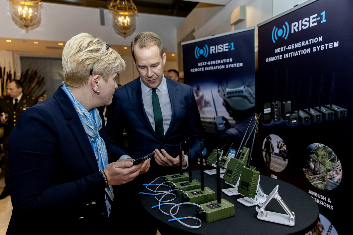RSIEurope's tweet photo. 🏆🎉🇱🇹 We are honored to announce that we have been awarded the prestigious "Product of the Year" at "Lithuania Defense and Security Industry Awards" with RISE-1. This recognition reinforces our commitment to innovation and excellence!

#ProductOfTheYear #Defense #DefenseIndustry https://t.co/qSBy8iBgpF