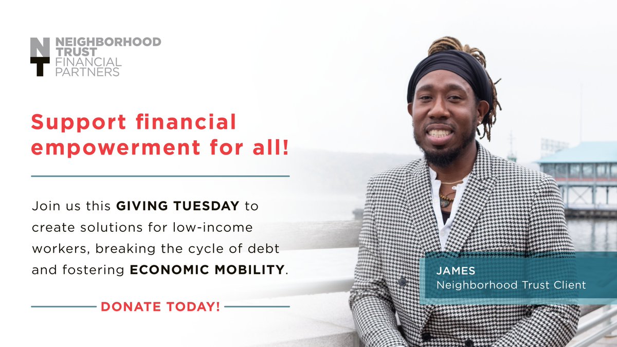 🌟 This #GivingTuesday, shape a journey to financial security, just as James found a path with trusted guidance from his Financial Coach. Your support 🤝 is a catalyst for lasting change. Make financial security possible for all workers and #donate today! rb.gy/91la4e