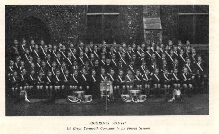 BBArchiveTrust's tweet photo. "Vigorous Youth" 💬
The 1st Great Yarmouth Company of The Boys' Brigade, 1940
Extract from The Boys' Brigade Gazette 🗞️
@timetidemuseum #BoysBrigade #History #Archives #Museum #BB140 https://t.co/CcZPTNFRTe
