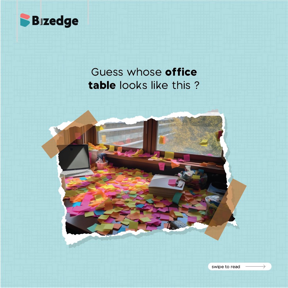 BizEdgeapp's tweet image. How do you concentrate and meet deadlines with a task sheet like this?

Let&apos;s help you stay organized and track your teams task Use the Bizedge Task app

#bizedge  #taskapp #todos #collaboration #employeeselfservice