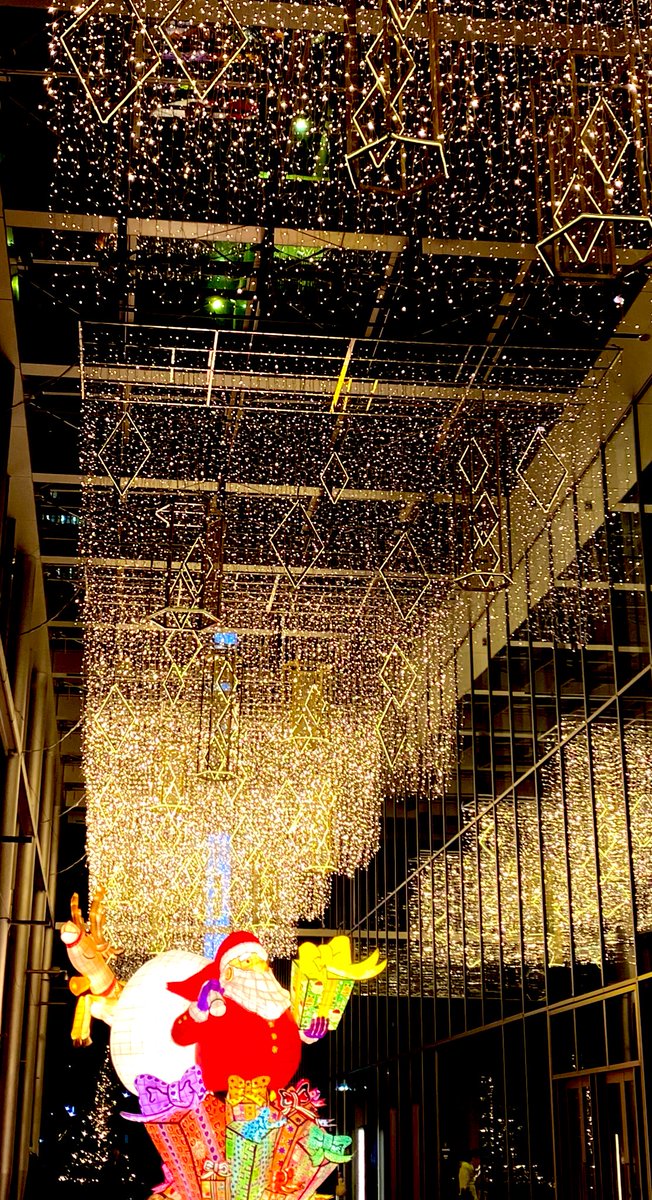 kenkoland's tweet image. 今日もお疲れ様でした♨️

東京はどこもクリスマス🎅
綺麗なイルミネーション🎄がいっぱいです🤩✨

打ち合わせに、展示会に、視察に、、、予定詰め過ぎて足が痛い中の人は、帰宅の途についてます🚶🦌💨

#企業公式がお疲れ様を言い合う 
#東京出張２日目 #また来ます