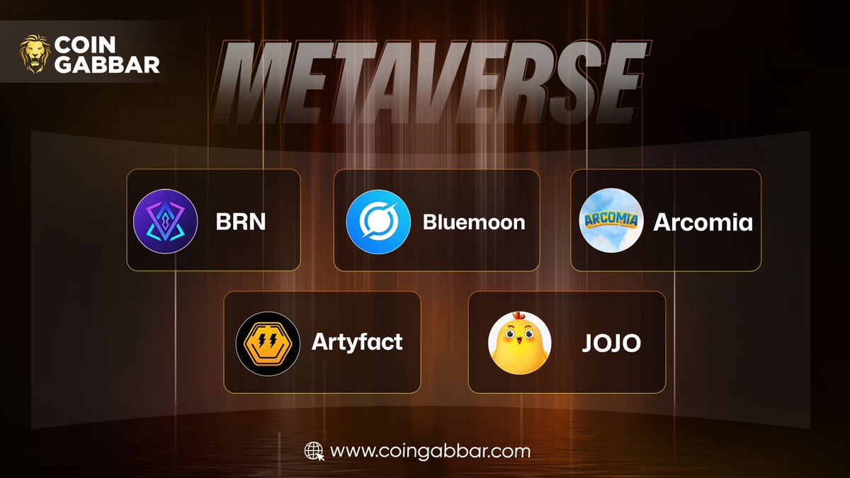 coin_gabbar_'s tweet photo. which project would you suggest as the most reliable and trustworthy option?

▶️ $BRN 
▶️ #Bluemoon 
▶️ #Arcomia 
▶️ $ARTY 
▶️ $JOJO

#Metaverse #BrnMetaverse #artyfactgame #jojo #coingabbar #CryptoInvesting #cryptoprojects https://t.co/faSUFqNW1g