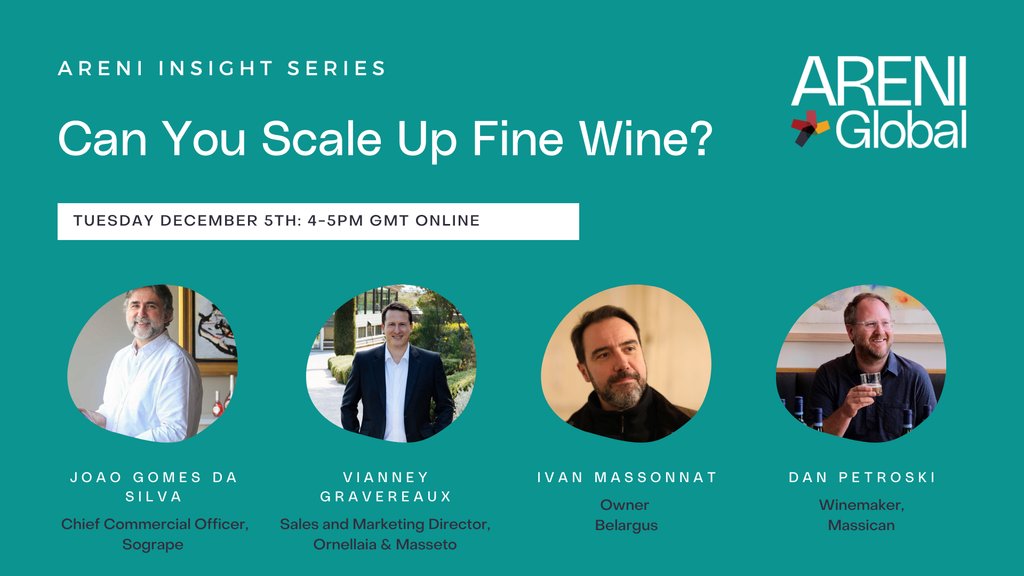 areniglobal's tweet photo. Fine wine has always relied on rarity and scarcity to establish its appeal. Is this still viable today? Is there a limit to how big a fine wine business can be?

Join us for Tuesday's webinar discussion: 

https://t.co/mDrz0edFrt https://t.co/EPQwes4tgJ