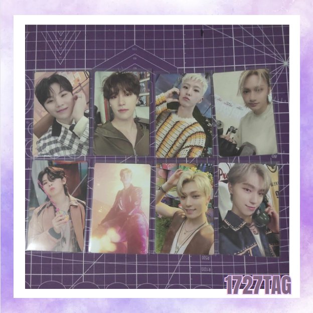 🐶 #1727TAG_Onhand 

WTS LFB | help rt

✨ #SEVENTEEN Album Photocards &amp; Trading Cards ✨

- P70.00 - P150.00

✔️ On hand
✔️ with sleeves
✔️ Good condition