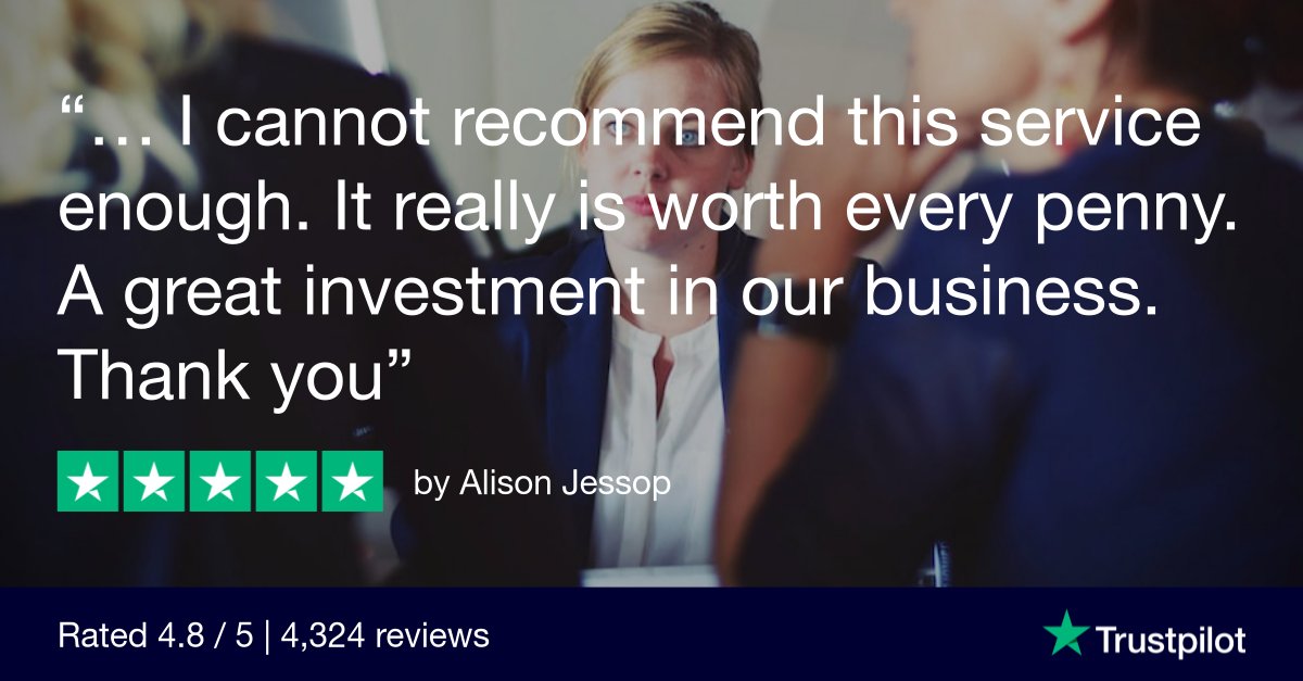 Here to save you time, money and stress while you build your business 🚀 #TrustpilotTuesday