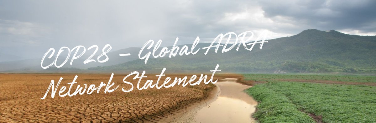 CBSKULTUR's tweet photo. COP28 - Global ADRA Network Statement
https://t.co/ely1gDr2Ws https://t.co/0sR8Qsfdo8