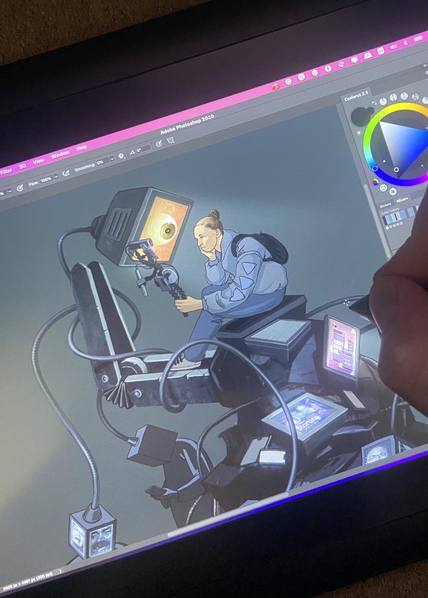 alexupifix's tweet photo. WIP  tired streamer tired 😴 https://t.co/68kKLXzB93