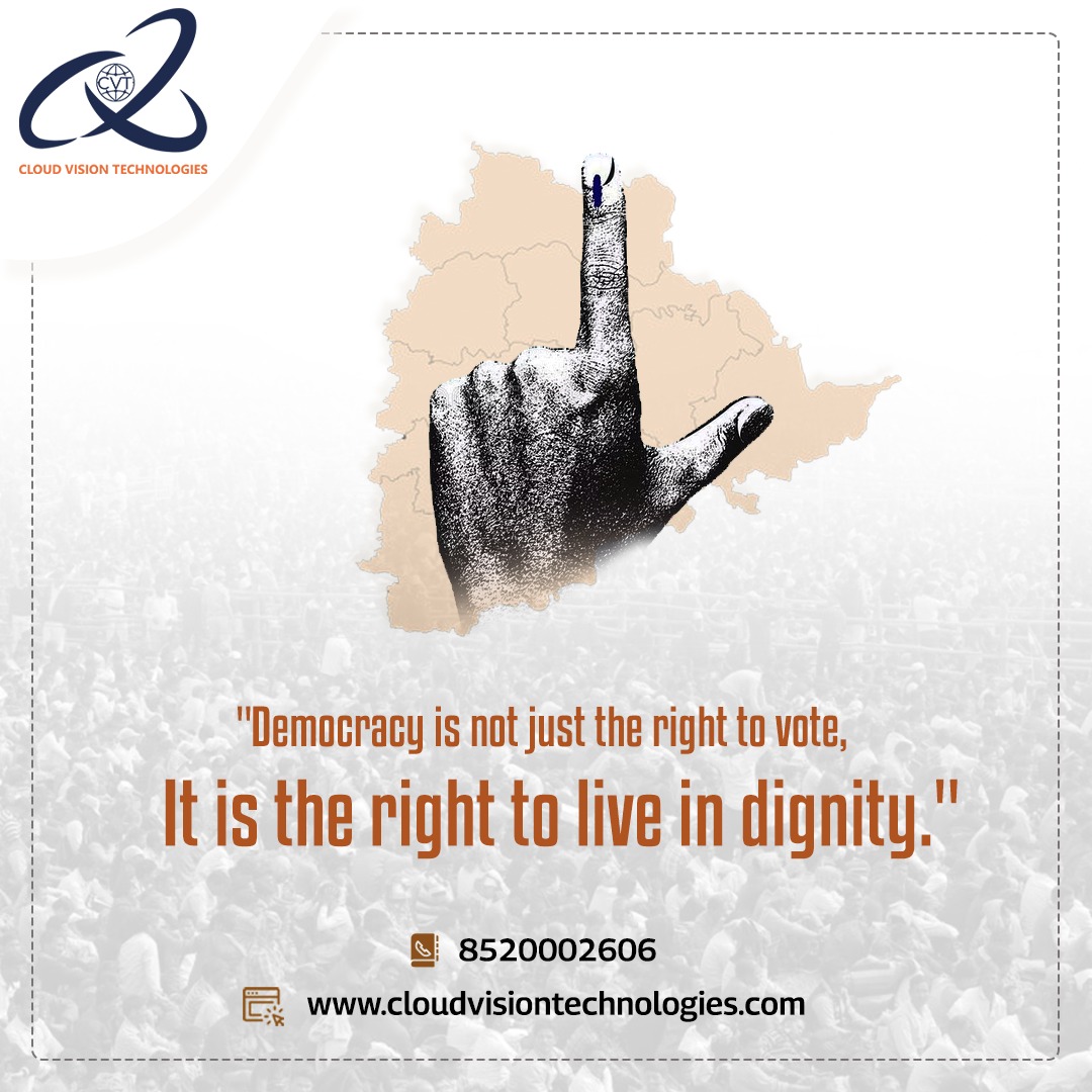Cast Your VOTE, It's Your RIGHT !
Vote for Future, Vote for Development, Vote for Better Democracy 

#Votenow #StateElectionCommission #Election2023 #voteforfuture #votefordevelopment #democracy #righttovote #rights #future #cloudbasetechnology #itinstitute #itminister #aws