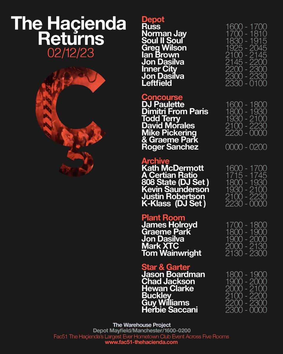 FAC51 The Haçienda tweet media