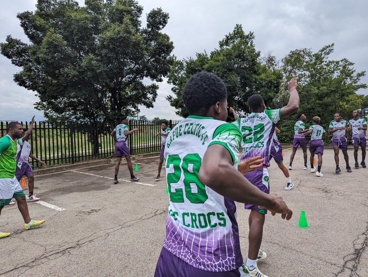 KafueCelticFC's tweet photo. Great Body Activation Session this morning.

🇿🇲🌍🇿🇦🐊
#UbunganiCup2023🏆
#TheCrocs🐊 https://t.co/GijiBbafhT