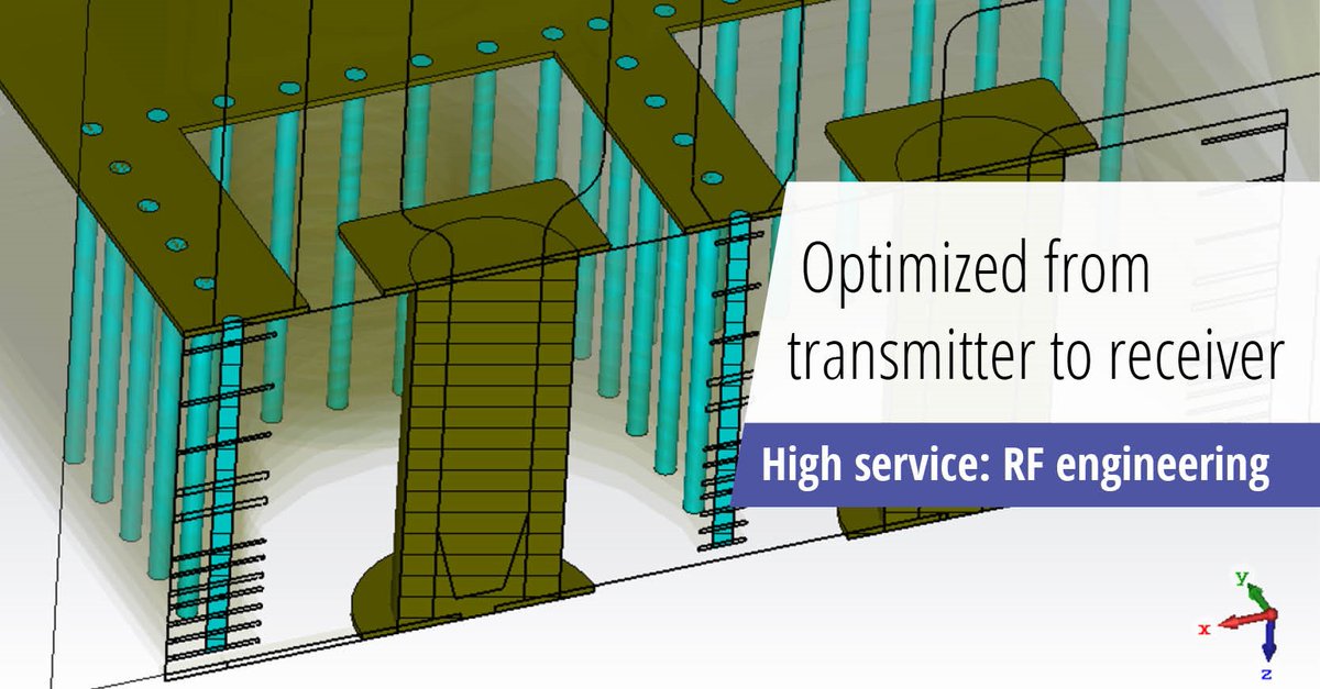 A signal reaches from the transmitter to the receiver. That’s why we support our customers in integrating our connectors into their systems. Learn more about our #RF #engineering services at hubs.ly/Q027blk80