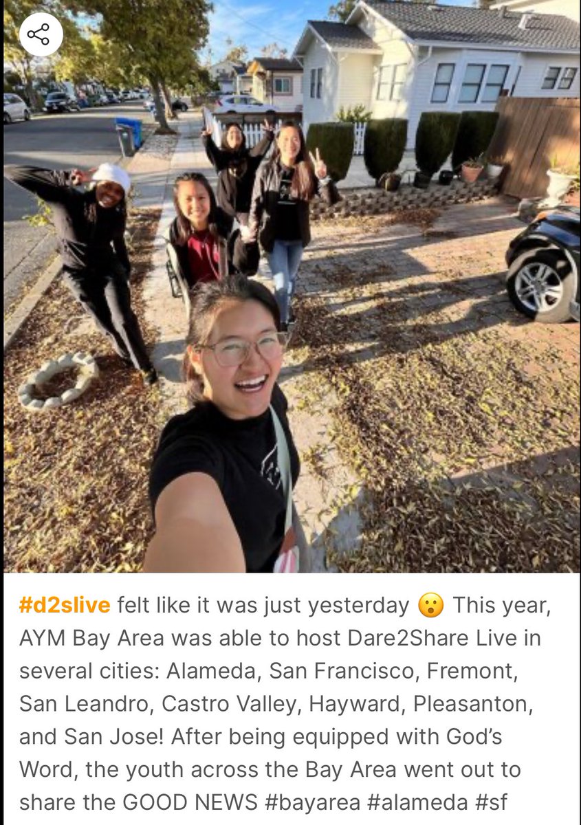 gregstier's tweet photo. It’s hard to put into words how exciting #D2SLive was. On November 11th 21,000+ teenagers from 42 countries were equipped and mobilized in a single day to share the gospel in their own countries and contexts! 

Pray for all of these teens as they continue to share the Gospel around the world!

Here’s the good news: You can still participate in #Dare2shareLive. Go to https://t.co/ixxQvLfR2V and register to do it on your own timeline this winter or spring! Everyday should be a day of global youth evangelism!

And put November 9th, 2024 on your calendar for the next #D2SLive. Build your winter retreat or D-Now around it!

BTW, this high quality, on demand event is ABSOLUTELY FREE thanks to the generosity of our donors!

#EveryTeenEverywhere