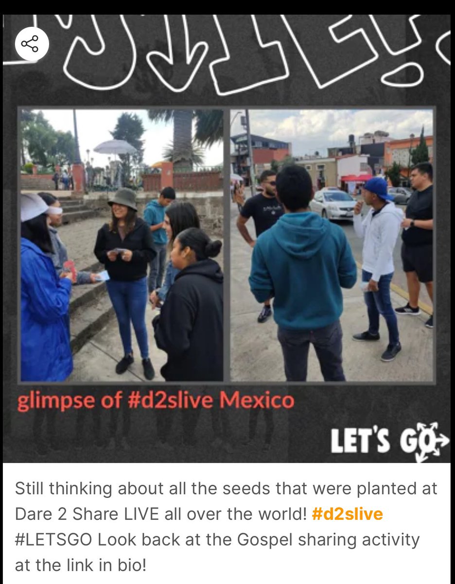 gregstier's tweet photo. It’s hard to put into words how exciting #D2SLive was. On November 11th 21,000+ teenagers from 42 countries were equipped and mobilized in a single day to share the gospel in their own countries and contexts! 

Pray for all of these teens as they continue to share the Gospel around the world!

Here’s the good news: You can still participate in #Dare2shareLive. Go to https://t.co/ixxQvLfR2V and register to do it on your own timeline this winter or spring! Everyday should be a day of global youth evangelism!

And put November 9th, 2024 on your calendar for the next #D2SLive. Build your winter retreat or D-Now around it!

BTW, this high quality, on demand event is ABSOLUTELY FREE thanks to the generosity of our donors!

#EveryTeenEverywhere