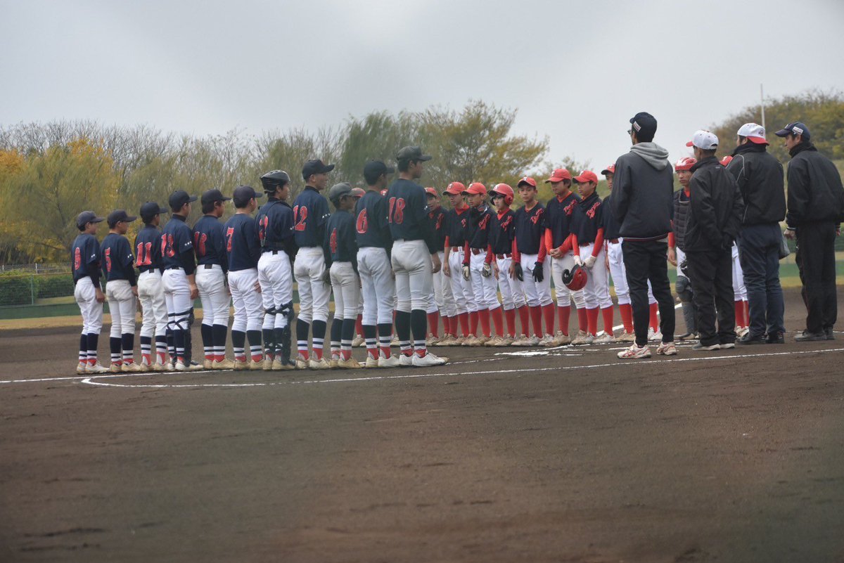 sumidasenior's tweet photo. 2023.11.26
今日は久々の遠征でした！
雨も降り寒い中の試合でしたが
選手たちも頑張りました。
取手ヤングさん2試合
ありがとうございました。
 #墨田シニア #墨田リトルシニア #中学硬式野球 #中学野球 #関東連盟 #リトルシニア #広島東洋カープ #宇草孔基選手 https://t.co/7gPt8UJFzY