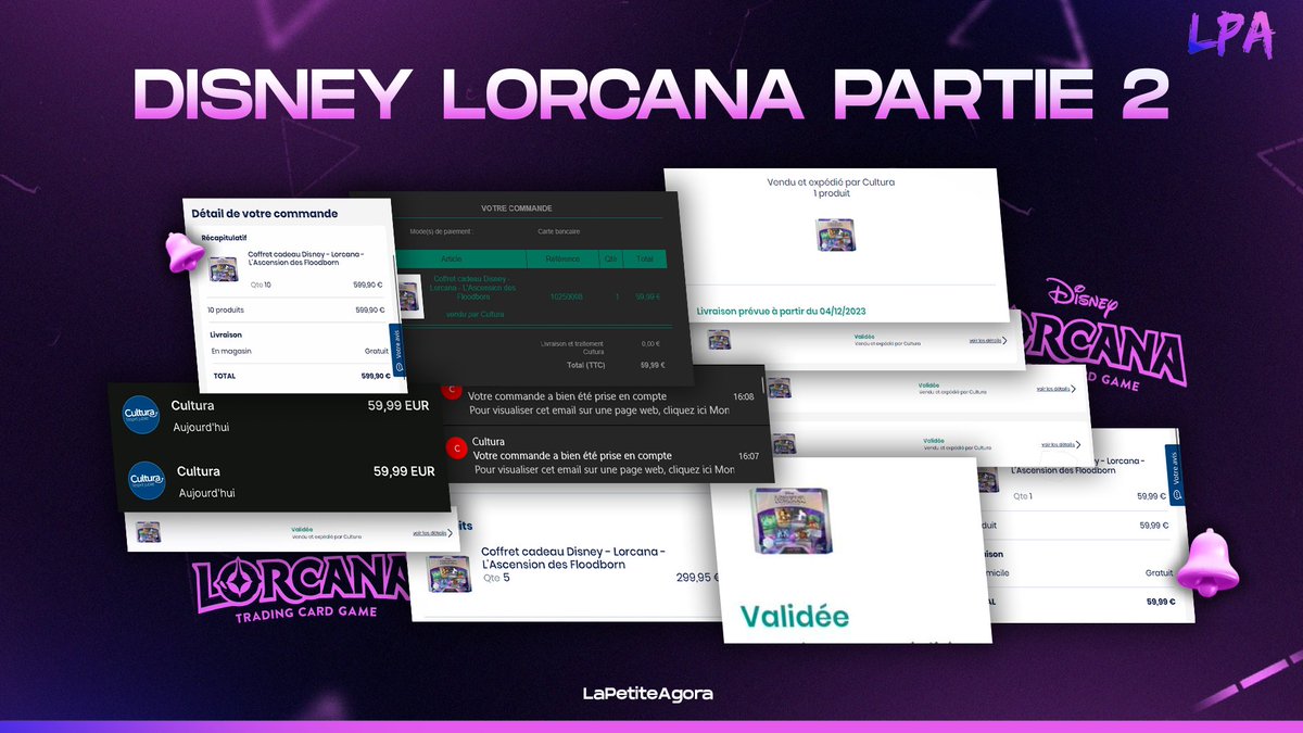 NOUS SOMMES PRÊTS ! 🔥

Inutile de vous dire qui a eu TOUT le stock de Coffret Cadeau #Disney #Lorcana #Chapitre2 🚀

Pour les prochains restock, ça se passe ici ➡️ whop.com/lapetiteagora/