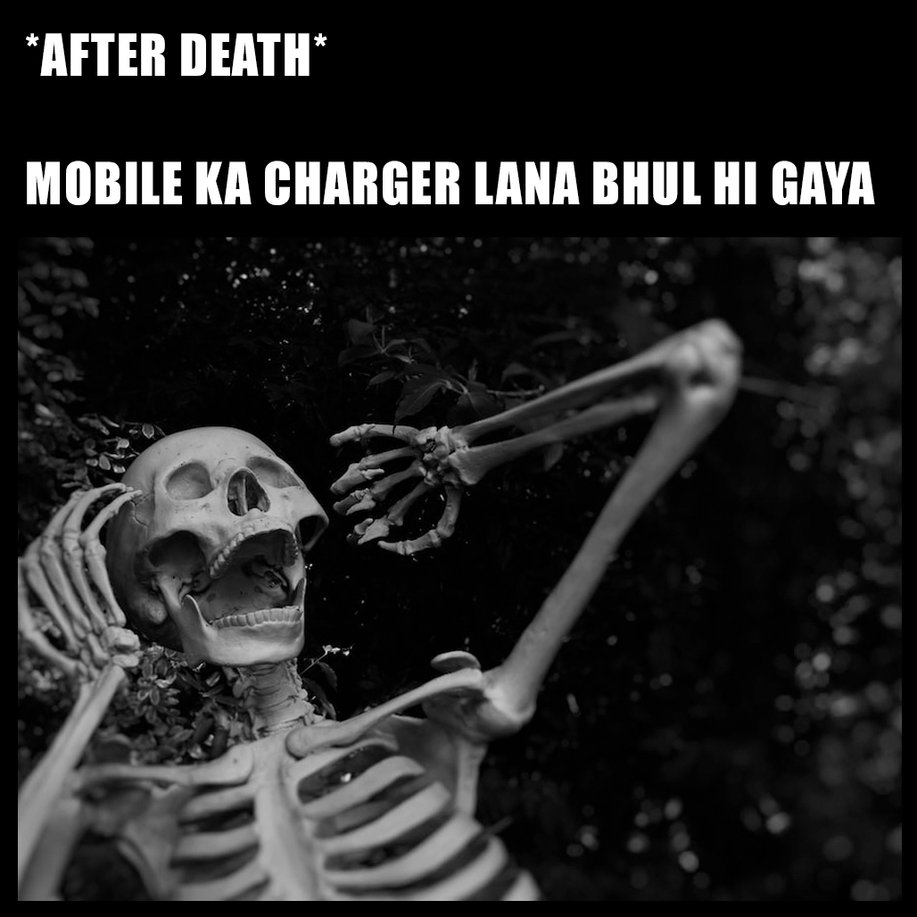 swayaminfotech's tweet photo. When You Forget Your Phone Charger.
.
.
#phonecharger #meme #funnymemes #comedy #memes2023 #relatablememes #freshmemes #latestmemes #uniquememe #funny #LaughOutLoud #funnymemepost #memepost #memes #memeposts #app #web #android #ios #swayam #swayaminfotech https://t.co/I48jZ2r784