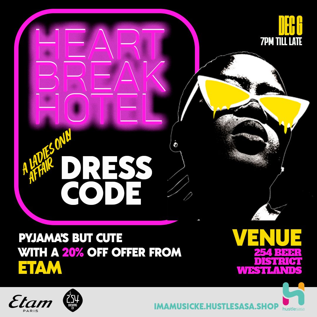 ImaMusic3's tweet photo. 🎶✨ Ladies, get ready for a night of music and magic at 'Heart Break Hotel' on Wednesday, Dec 6th, 254 Beer District! 🌙💖 Pajama dress code, vibes galore, and guess what? ETAM is treating you with a 20% discount on tickets! 🎟🔥 Secure yours at https://t.co/uyh95hYxwm https://t.co/j4jFWBSLAa