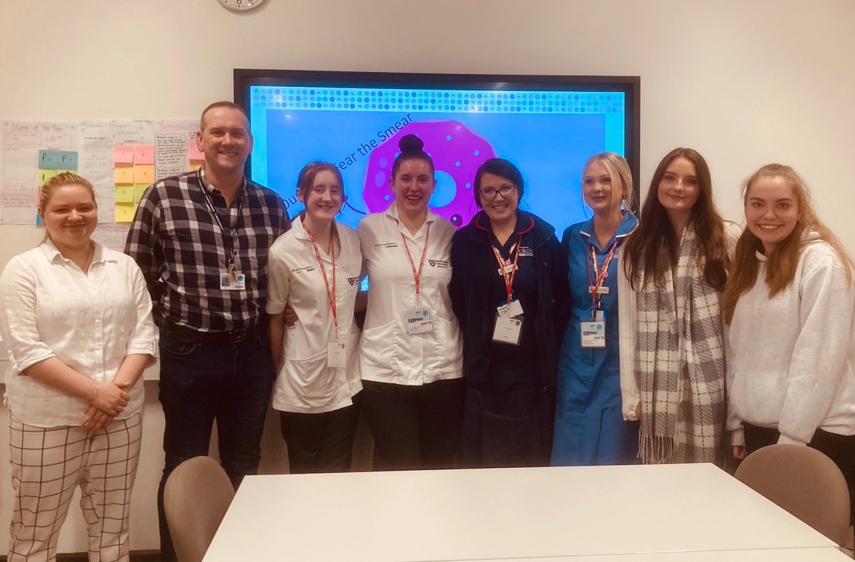Fab morning with the nurses from CBC Health Federation and Northumbria University.  Supporting our HSC Level 3 Year 2 students with their clinical awareness skills.@Gatesheadcollege 👍