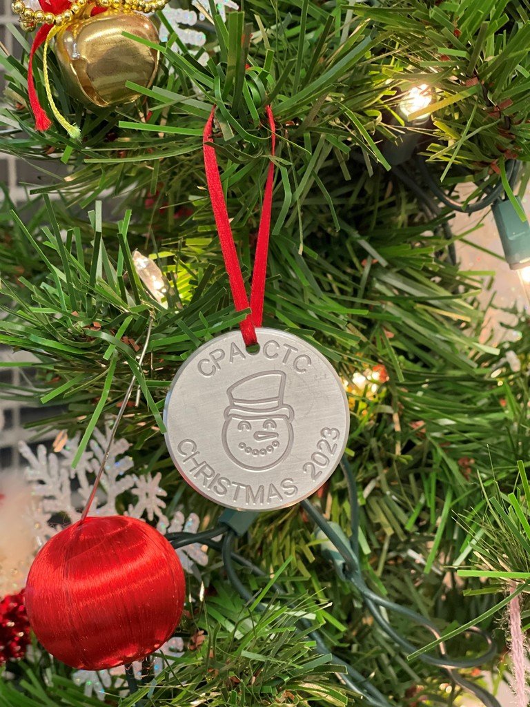 CPACTC's tweet photo. The #advancedmanufacturingtechnology #ornamentdesign for 2023. @cpactc #opportunitiesunlimited #limitedsupply #forsalewhilesupplieslast #fogleman #nov2023 https://t.co/sjGodjJSOt