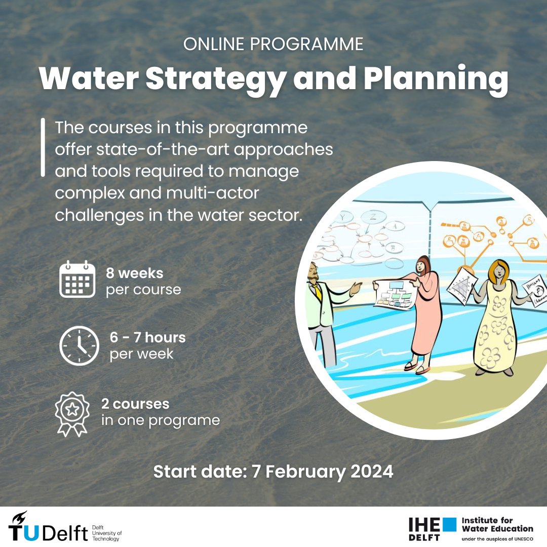 IHE Delft 💧 Institute for Water Education tweet media