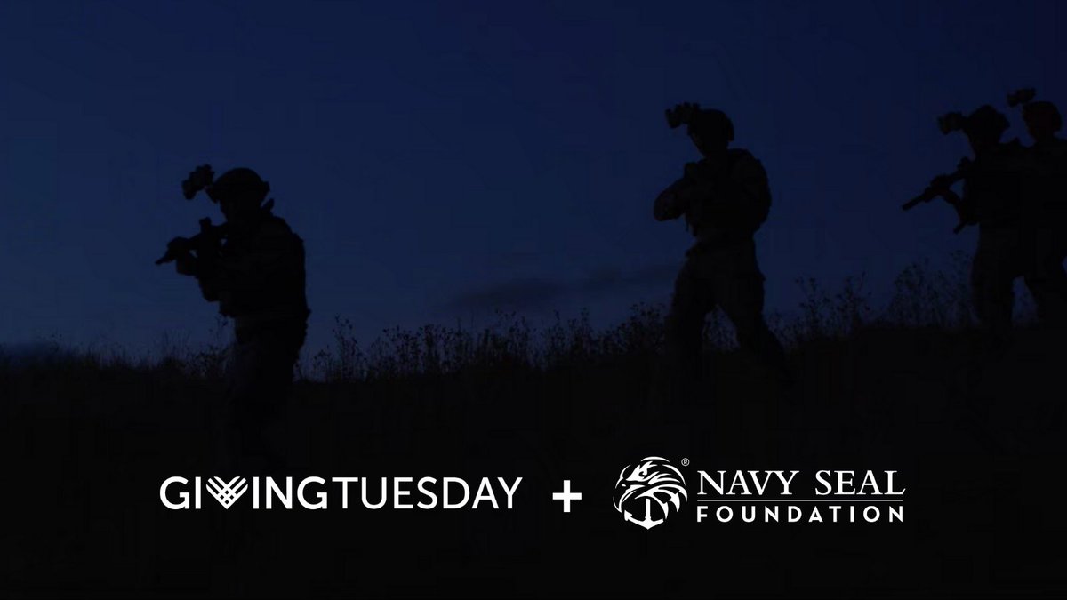 This #GivingTuesday, help us continue our mission of providing critical support for the warriors, veterans, and families of Naval Special Warfare (NSW).

Your donation today makes a difference and is critical to the success of our programs!

#NavySEALFoundation #NSFTeammates