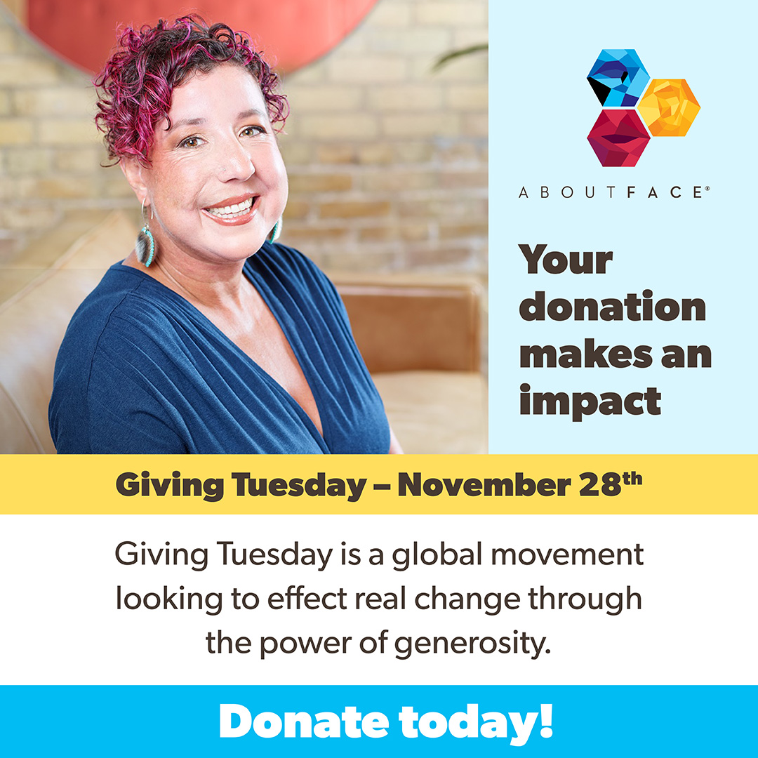 Today is #GivingTuesday, the most generous day of the year! Our My Difference Should Make No Difference campaign calls on workplaces to create more equitable spaces for people with a facial difference, and is only possible through your support. Please give bit.ly/2ZlGfvF